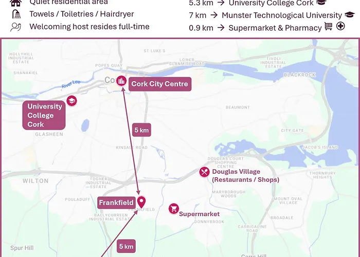 Double & Single Options In Quiet, Relaxing In Frankfield *